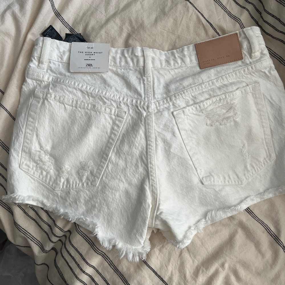 High waisted shorts